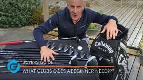What GOLF CLUBS do beginners need?? [Golf Basics]