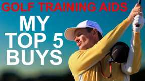 DO NOT WASTE YOUR MONEY MY top 5 GOLF Training AIDS