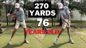 My Senior Golfer Student Shows Us The Secret To Age Defying Distance