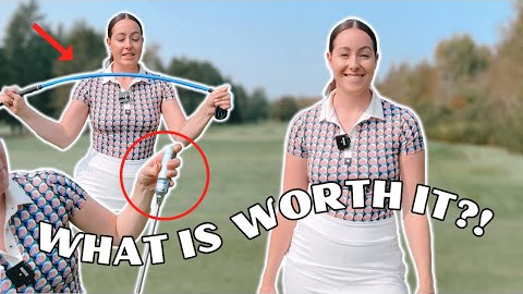 GOLF TRAINING AIDS... WHAT IS WORTH YOUR TIME & MONEY?! | Savannah Meyer-Clement | GOLFW.SMC