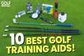 10 BEST GOLF TRAINING AIDS!