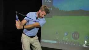 Haydn Reay demos the Sure-Set Golf Training Aid