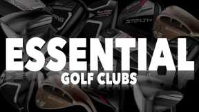 7 ESSENTIAL golf clubs YOU NEED