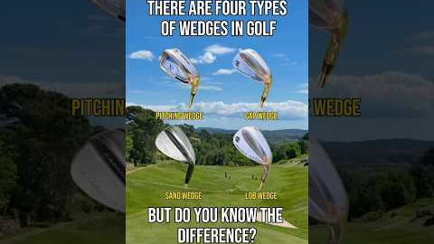 Golf wedges explained! ✅ #golf #wedges