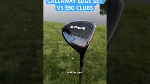 Callaway Edge Set from Costco vs $50 used Clubs 😳 #golf