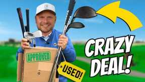 We Bought “LIKE NEW” Second Hand Golf Clubs & The CONDITION SHOCKED US!