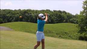 Orange Whip Golf Training Aid Review by Erika Larkin PGA