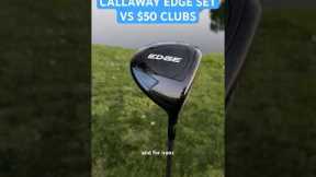 Callaway Edge Set from Costco vs $50 used Clubs 😳 #golf