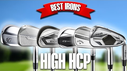 The BEST irons for HIGH handicap golfers in 2024!