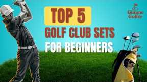 Top 5 Golf Club Sets for Beginners!