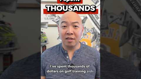 I’ve spent thousands on golf training aids … and none of them focused on what I think matters most