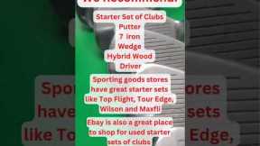 What Golf Clubs Do Beginners Need?