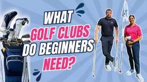 What Golf Clubs do Beginners Need? Men/Women Swing Speed: Golf Basics