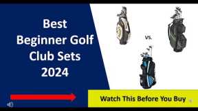 ✅ Best Beginner Golf Clubs Sets 2024 Reviewed For Best Deals