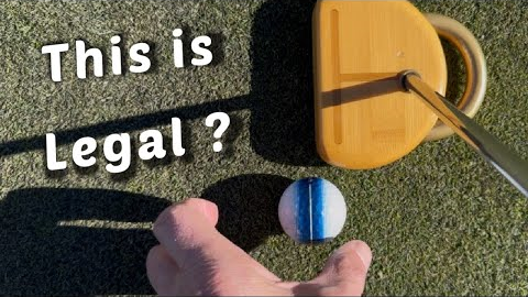 This Is 100 % Legal in Golf… And It Makes Aiming Putts Stupid Easy