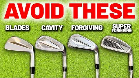 Which GOLF CLUBS should YOU use? (Blades vs Cavity Backs vs Forgiving Irons)