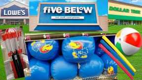 Cheap Golf Training Exercise Aids from Lowe's, Five Below and the Dollar store or DIY your own.