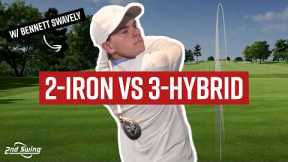 IRON or HYBRID?? Head-To-Head Test w/ Pro Golfer