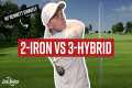 IRON or HYBRID?? Head-To-Head Test w/ 