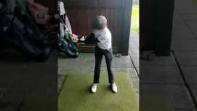 16 HCP KID GOLFER  | Short swing | JollyGolf Teaching-Aid