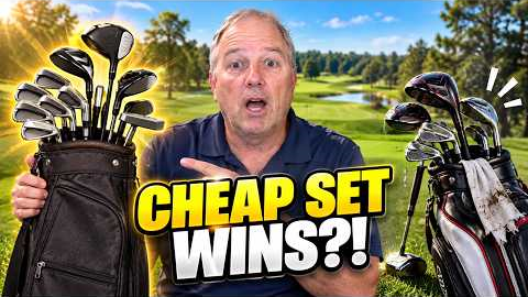 I Bought the Cheapest FULL SET of Golf Clubs on Amazon — It Embarrassed My $3,000 Bag