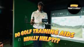 DO GOLF TRAINING AIDS REALLY HELP?